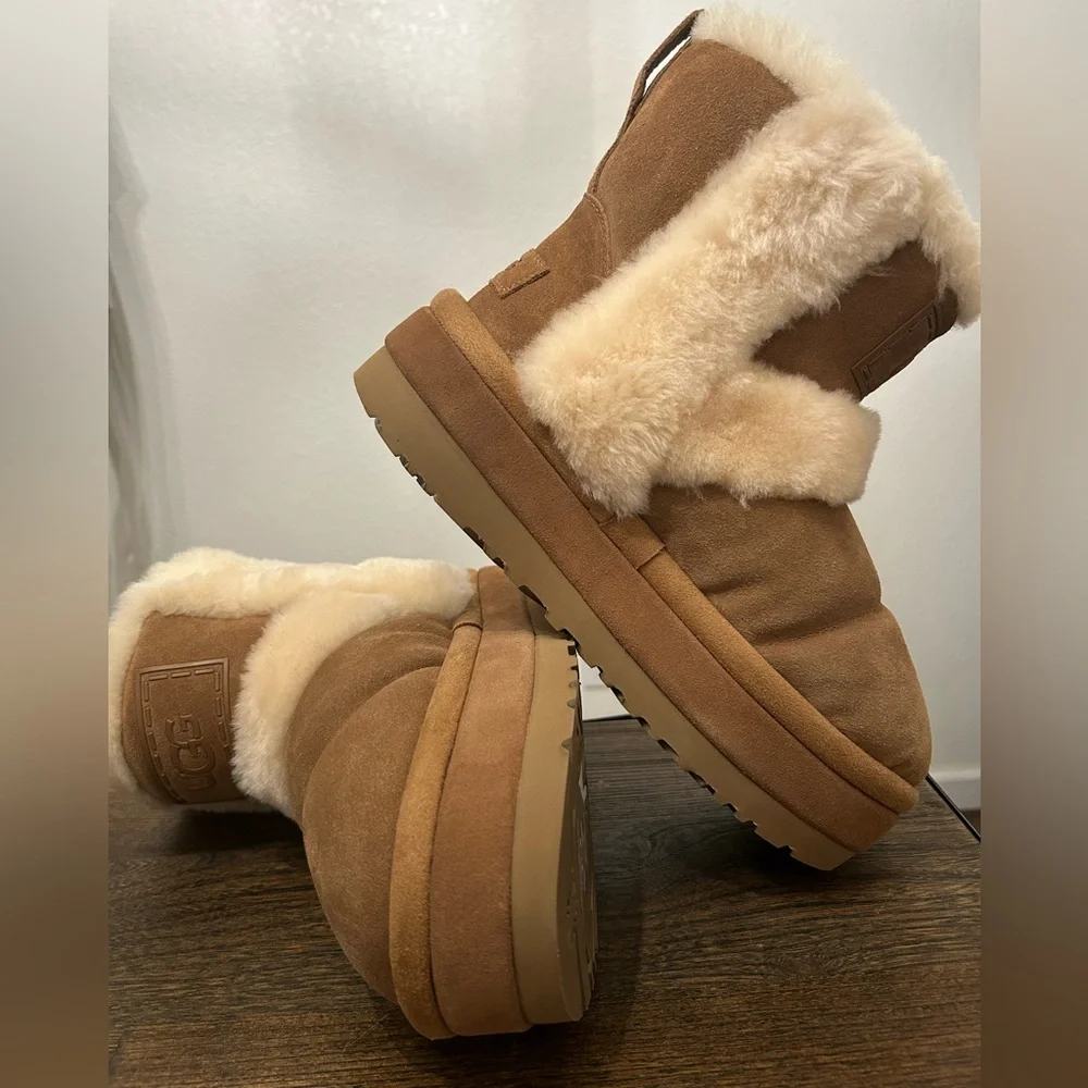 UGG Classic Chillapeak Boots Chestnut a❤️‍🔥 - Picture 3 of 7